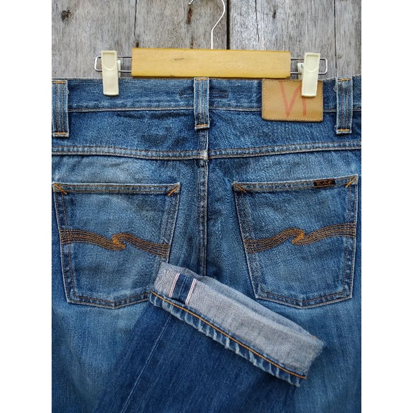 nudie jeans selvedge regular alf size fit 31 second original preloved