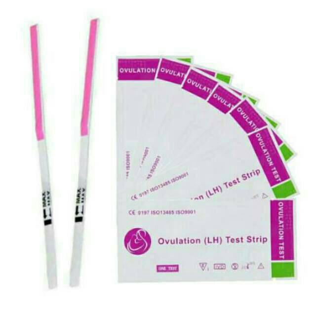 30 Pcs  Tes masa subur wanira Tes ovulasi ovulation test / PINK