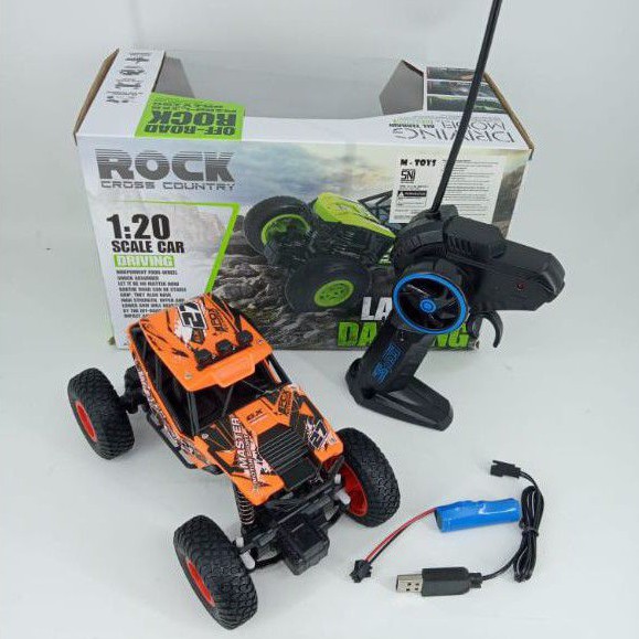 MOBIL REMOTE CONTROL RC ROCK CROSS COUNTRY BUGGY