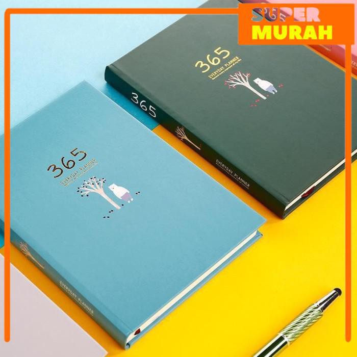 

Dingdangtu Buku Diary 365 Hari Hardcover - Ddt-4083-32 - Sky Blue