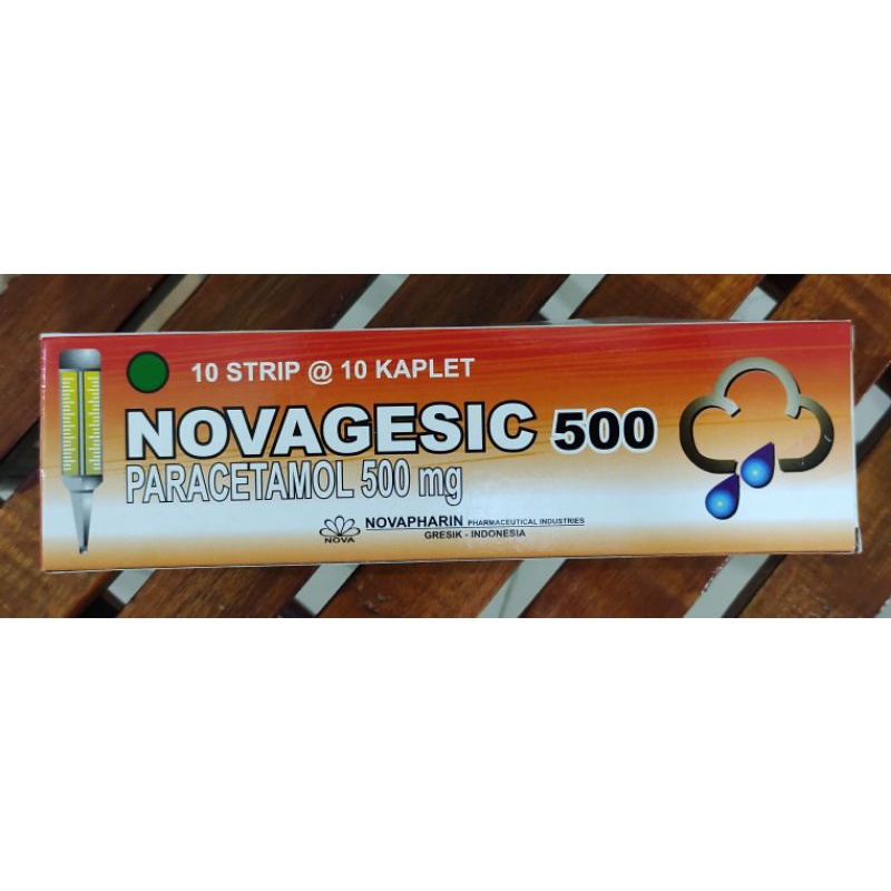 Novagesic 100 Kaplet / Paracetamol / Demam / Sakit Kepala / Pereda Nyeri