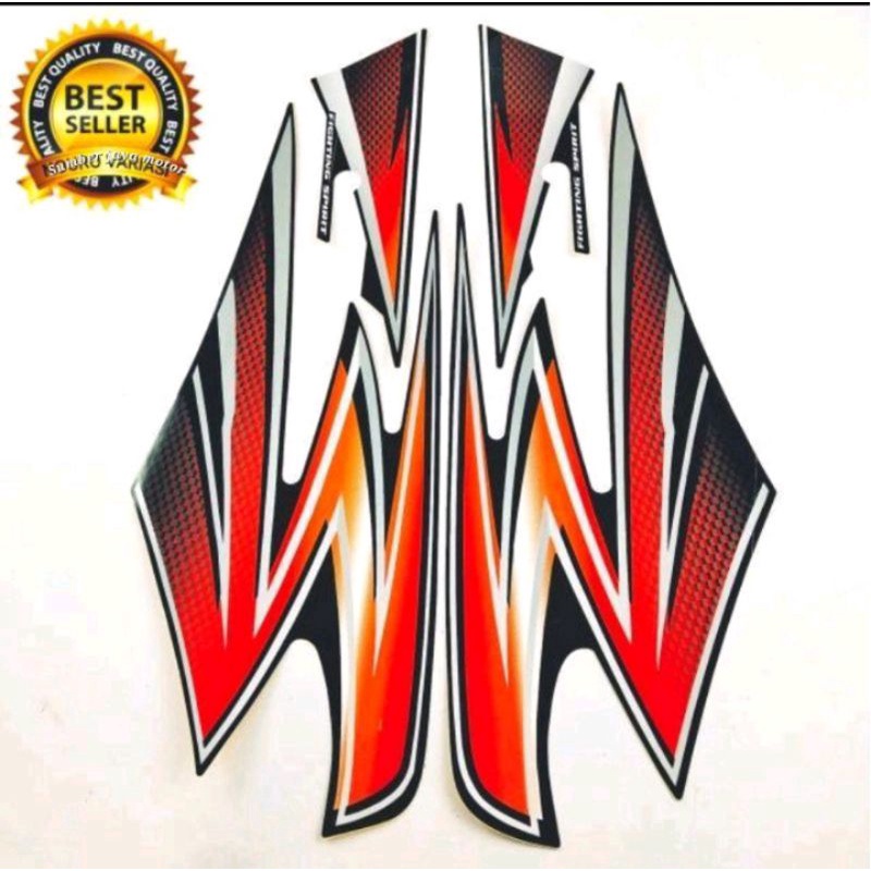 stiker striping rx king 2003 orange