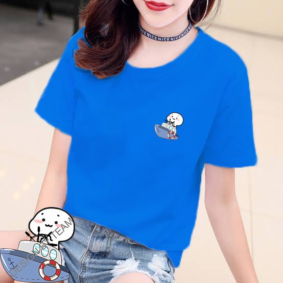 YOURSTYLE1119 - KAOS PENTOL PERAHU BAJU KAOS WANITA DISTRO UNISEX OVERSIZE PRIA JUMBO CASUAL