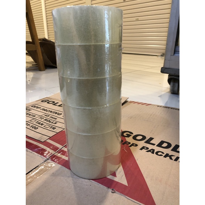 

Produk Lakban Opp 45Mm 90 Yard Goldland - Bening Trendi