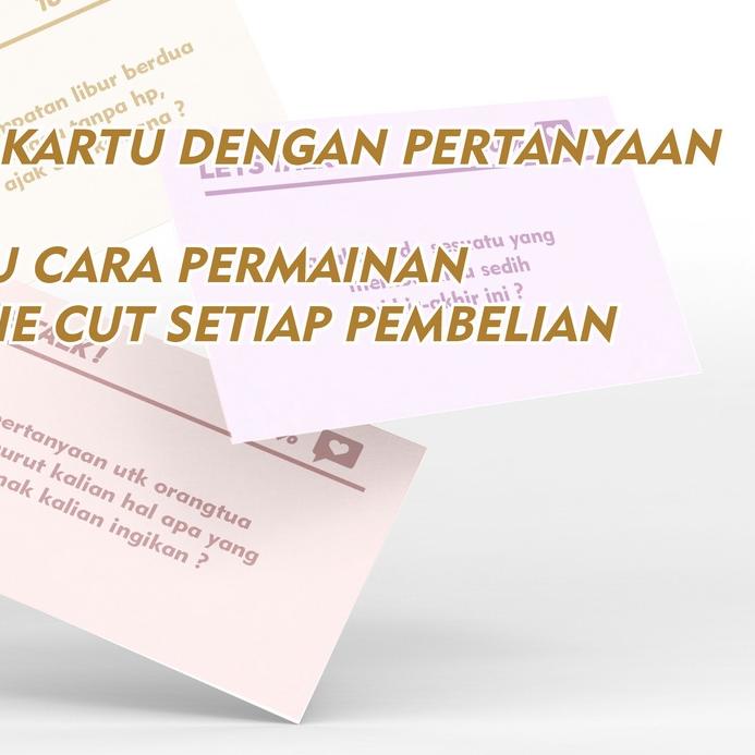 Obrolan hati - Kartu Truth or Dare - Truth or Dare card - Kartu permainan Kartu Truth or Dare | ToD 