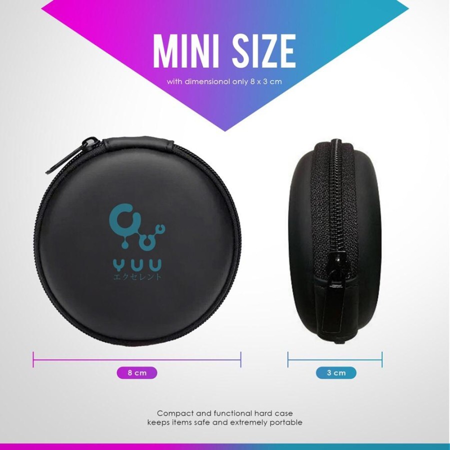 Organizer Yuu -Pouch Koin -Tempat Earphone Koin