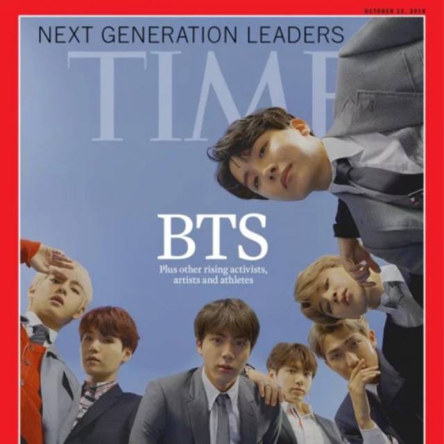 MAJALAH TIME "BTS" - BTS TIME MAGAZINE