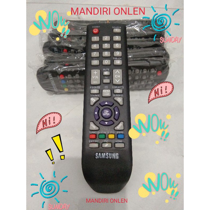 REMOT TV SAMSUNG LED/LCD