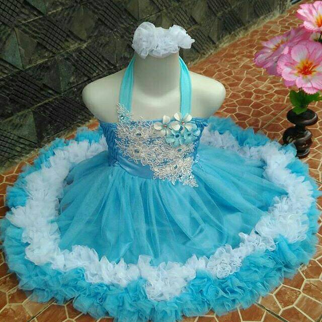 Dress tutu petite pelangi