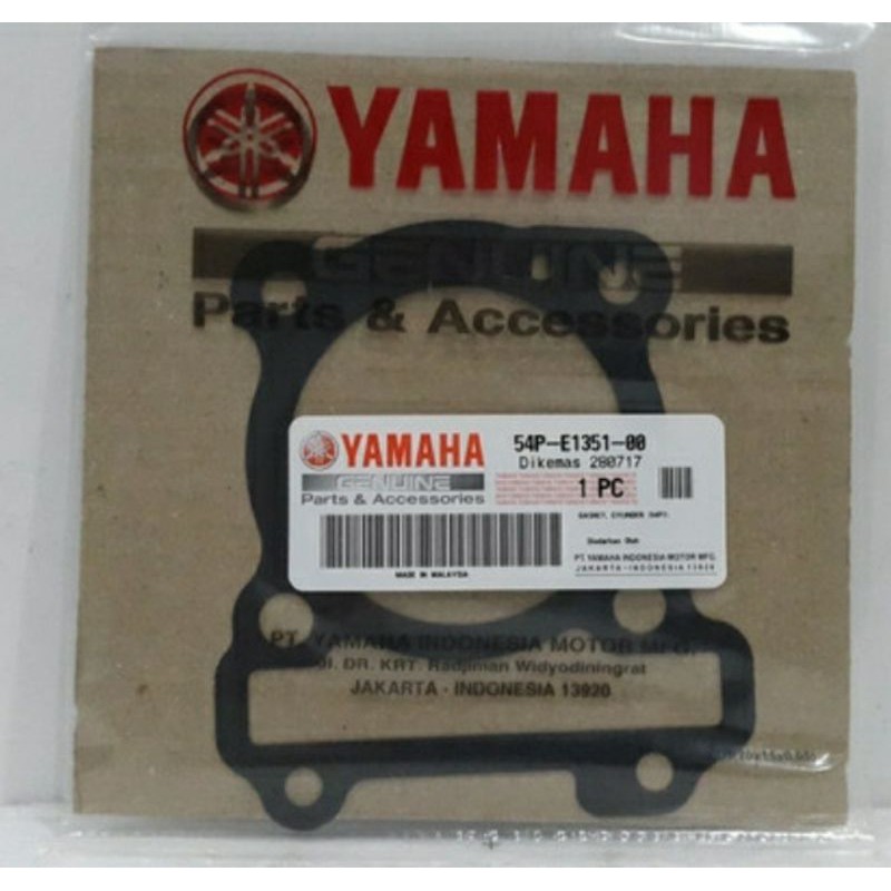 PAKING BLOK BAWAH MIO J MIO GT SOUL GT 115 ASLI ORI YAMAHA 54P E1351 00