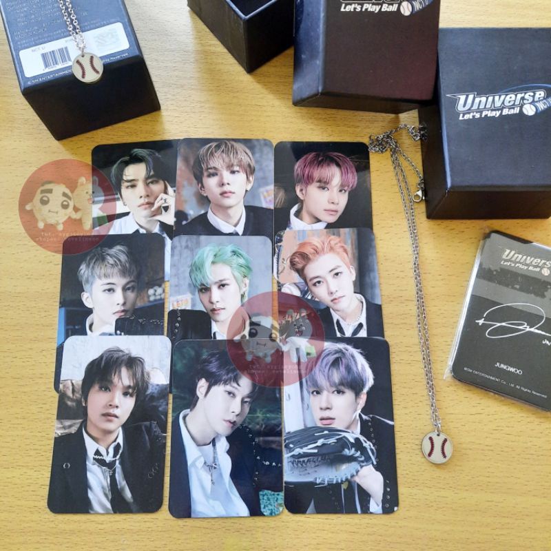 SHARING NCT U LETS PLAY BALL PENDANT NECKLACE - Jeno, Yangyang, Jaemin, Shotaro, Haechan, Jungwoo, M