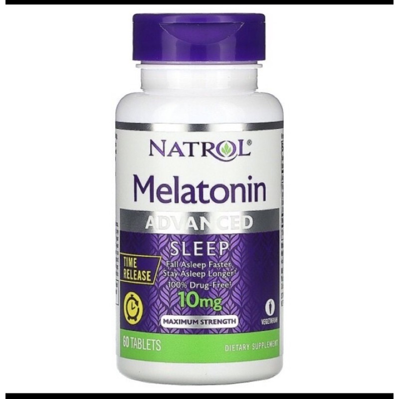 natrol melatonin 10mg 60 tablets for a better sleep