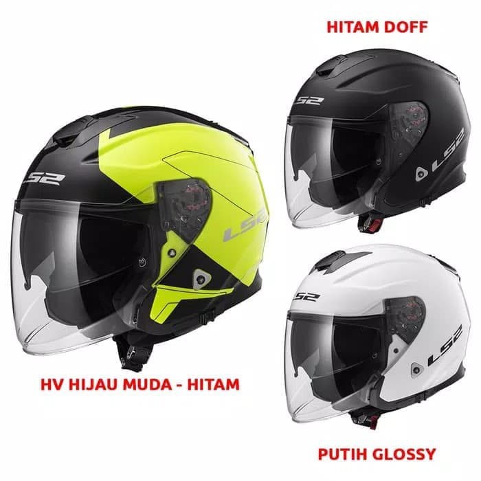 Helm LS2 Infinity OF521 Double Visor
