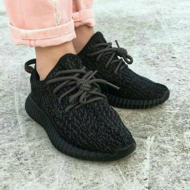 black suede yeezy