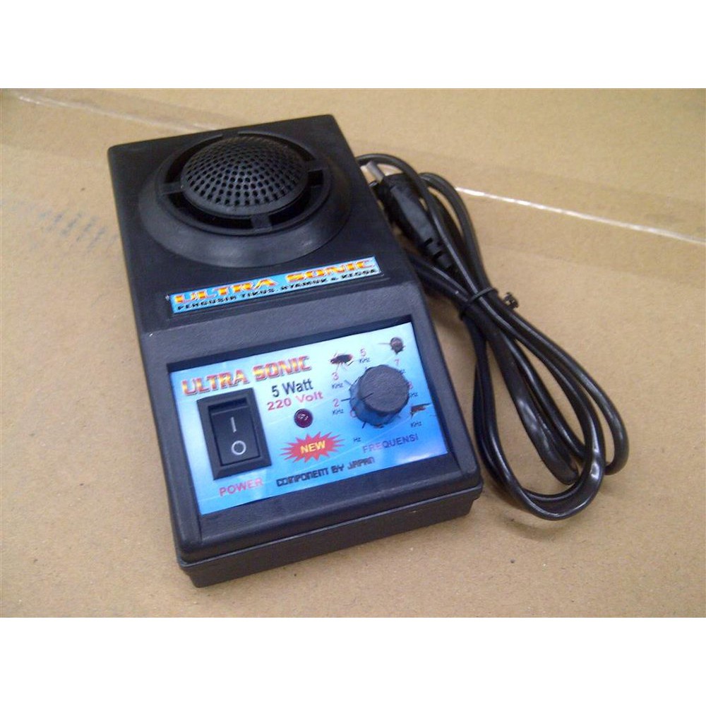 Alat Pengusir Tikus Gelombang Ultrasonic 5w