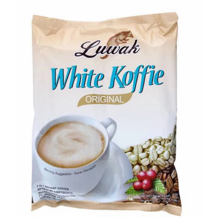 

Luwak White Koffie 18 Sachet
