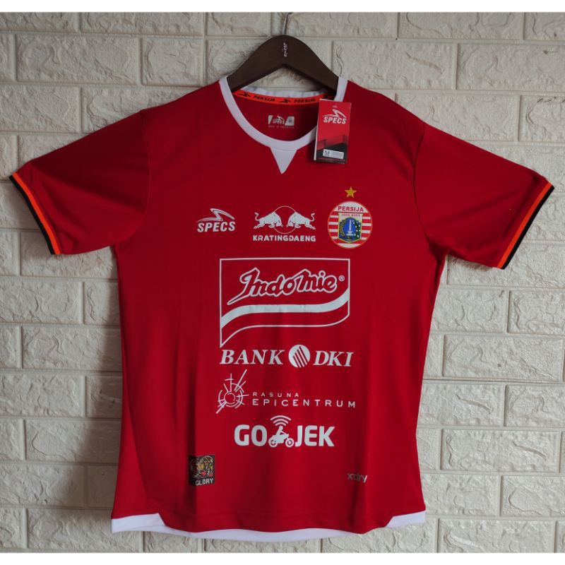 Kaos Jersey Persija Merah || SPECS