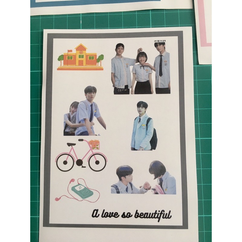 Sticker Pack Drama Korea A love so beautiful (ALSB) Kim yo han stiker tumblr aesthetic