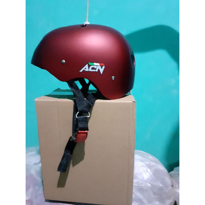 Paket Helm Sepeda Dewas ACN plus kardus packing murah