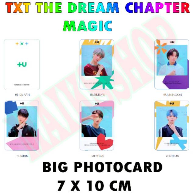 TXT The Dream Chapter Magic Photocard Kpop