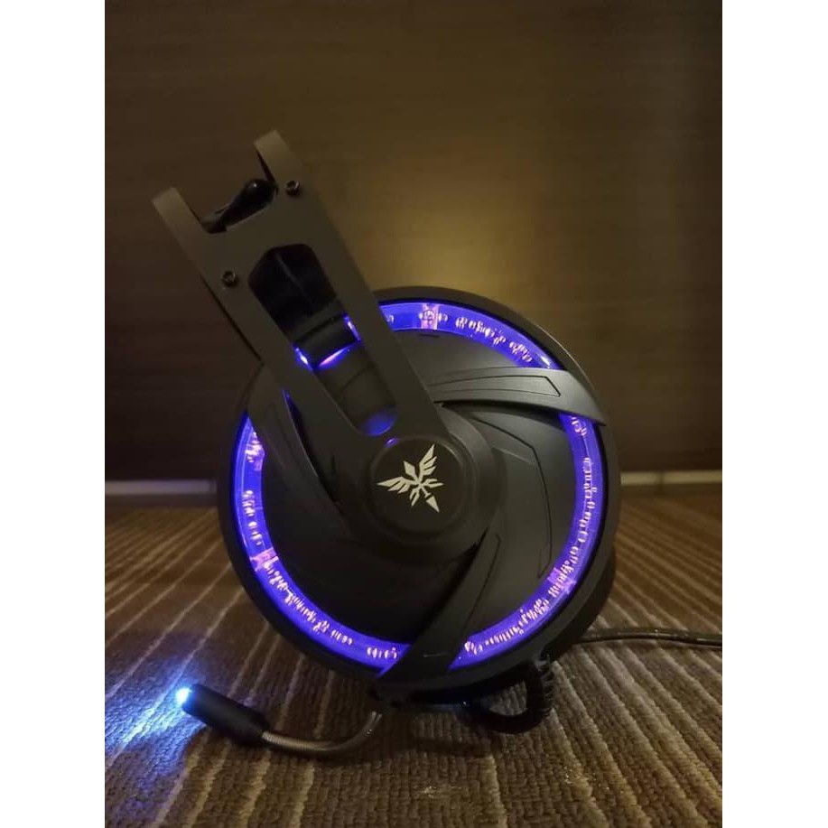 Headset Gaming Nyk Hs-P10 Usb 7.1 Rgb Gaming Headset Nyk Terlaris