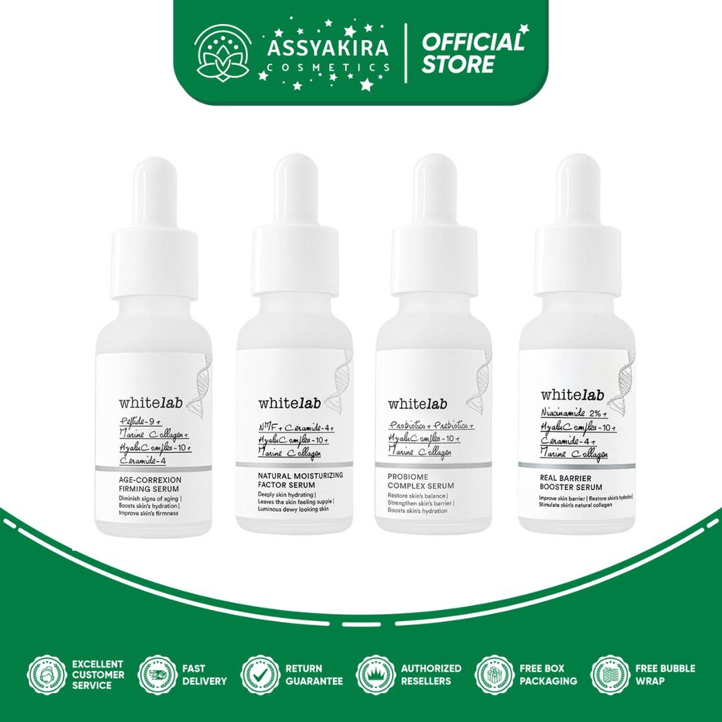 Whitelab Revolution Serum NMF | Microbiome Complex | Real Barrier Booster | Age-Correxion Firming Serum
