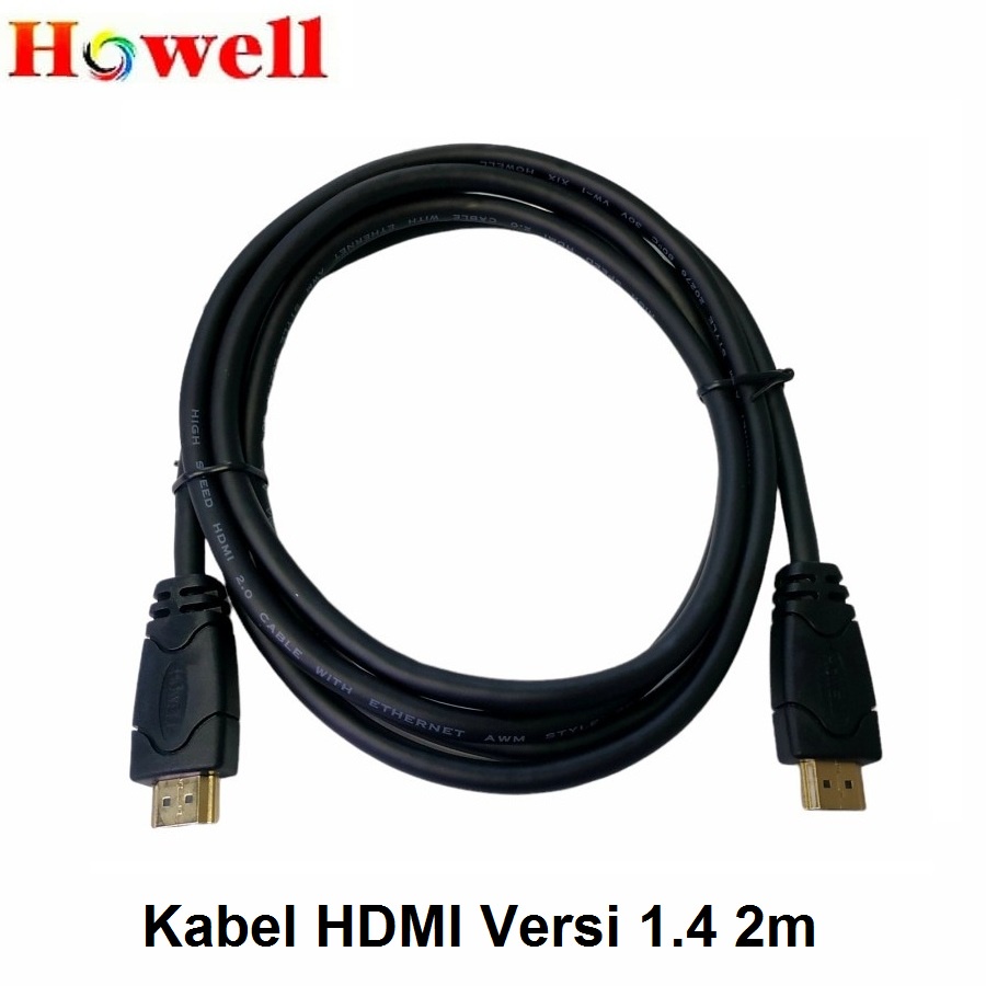 Howell Kabel HDMI Versi 1.4 PVC 2M