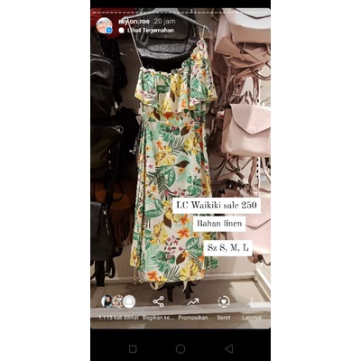 dress floral LC Waikiki