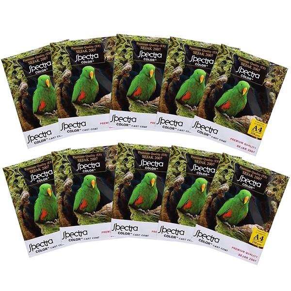 

SPECTRA Cast Coated Inkjet Paper Glossy A4 210 gsm-10 pack