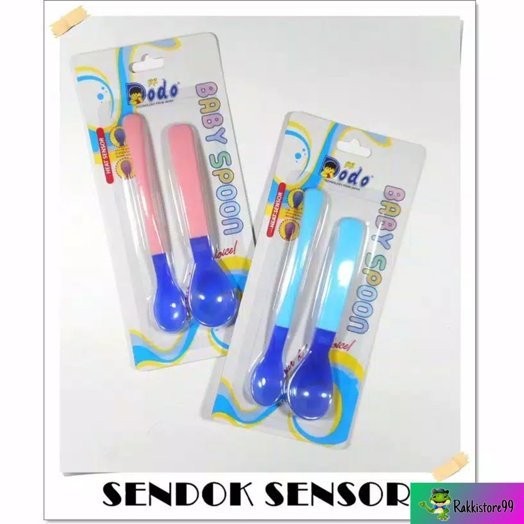 ❣️Rakkistore99❣️Dodo Baby Spoon With Heat Sensor