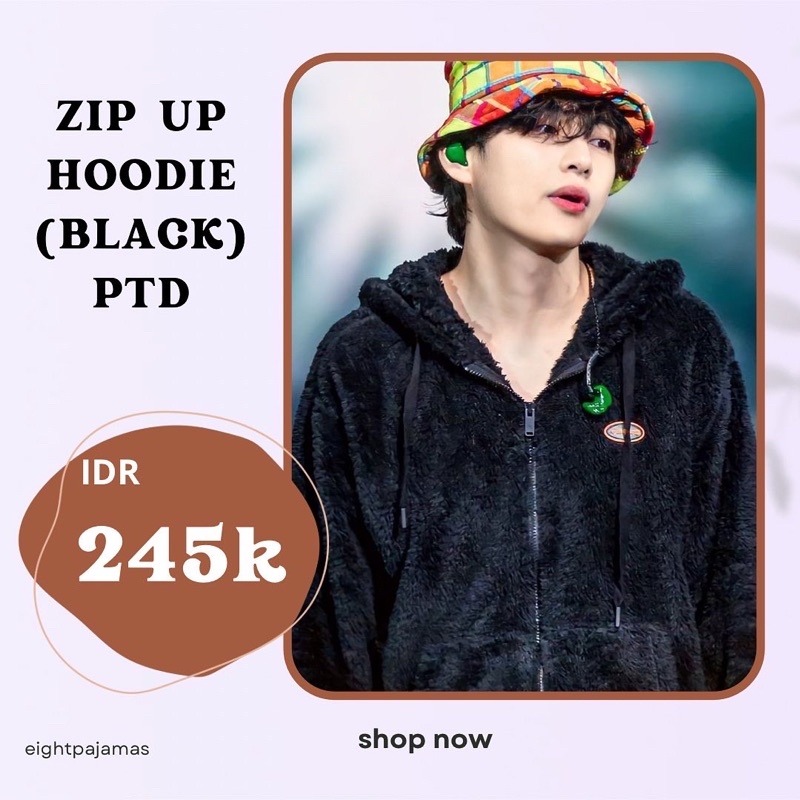ZIP UP Hoodie PTD Bulu