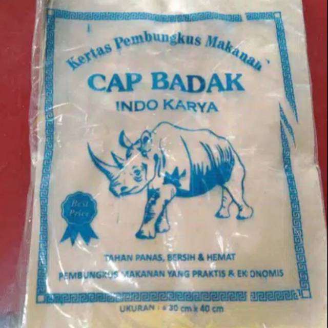 

Kertas nasi coklat / 500 gr