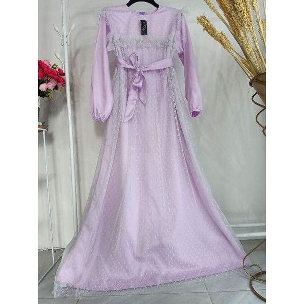 DELIA dress remaja / gaun tulle doty / bumil / baju kondangan / couple / bridesmaids