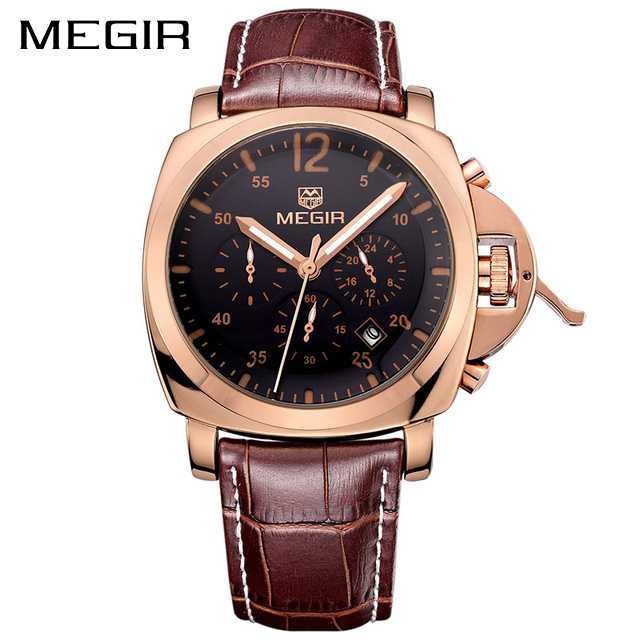 Baru MEGIR Jam Tangan Analog - ML3006G - Rose Gold