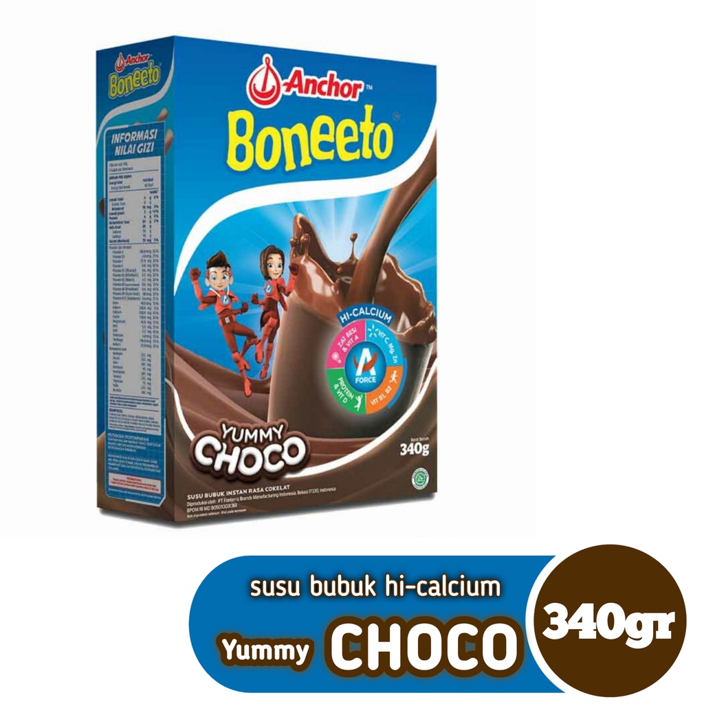 

Boneeto yummy choco 340gr