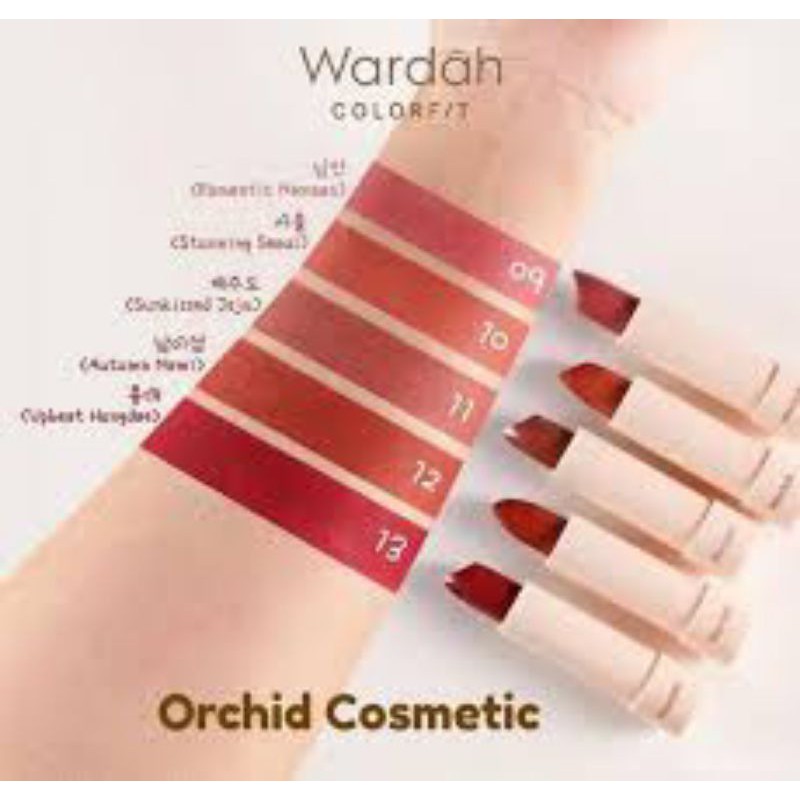 WARDAH COLORFIT ULTRALIGHT MATTE LIPSTIK KOREAN EDITION