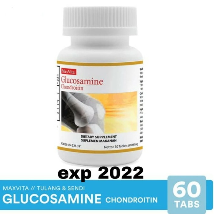 MURAH GLUCOSAMINE CHONDROITIN MAXVITA ISI 60