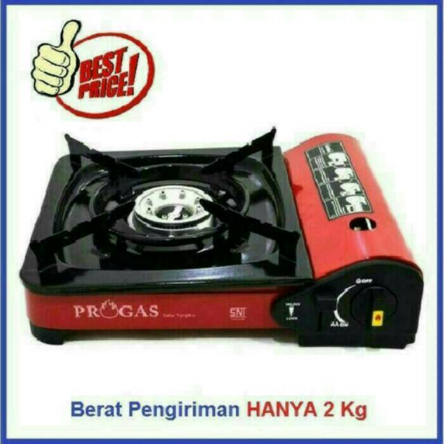 Kompor portable MIVO atau progas(tabung kecil dan tabung elpiji)