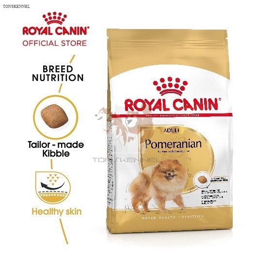 Royal Canin Pomeranian Adult Makanan Anjing Dewasa Dry 1,5kg rc