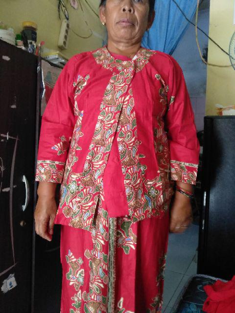 Stelan Kebaya Etnik Rnb Batu Rumpun Murah Ukuran Allsize & Jumbo