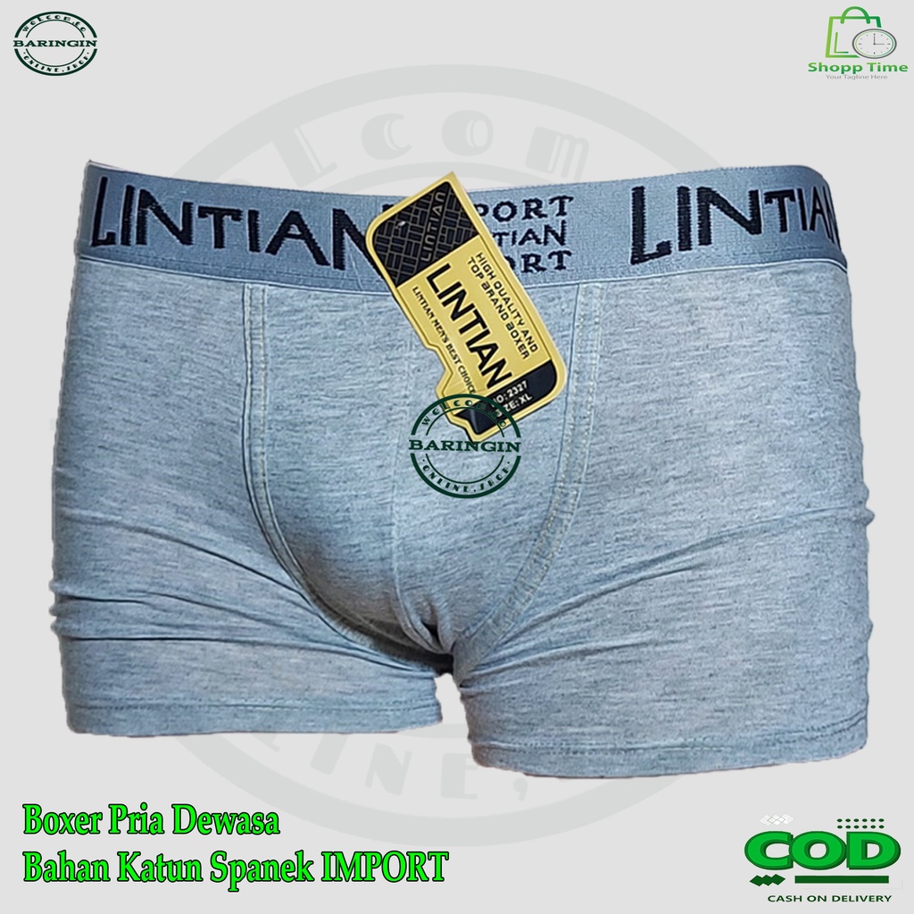 Celana DalamBoxer pria dewasa [ ISI 3 PCS ] Celana dalam Pria Terbaru /Celana Boxer Pria dewasa Size: M-L-XL &amp; XXL Boxer Pria Distro