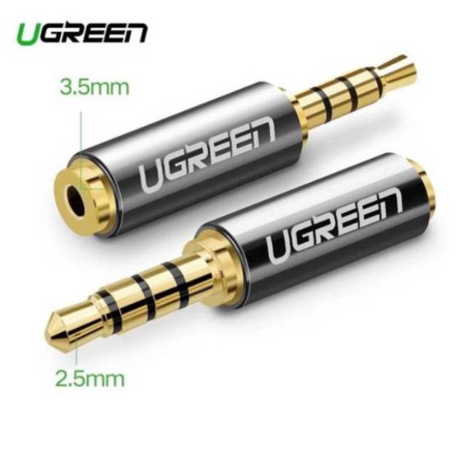 Ugreen Connector Aux 3.5mm Female to Jack 2.5mm Male High Quality Original