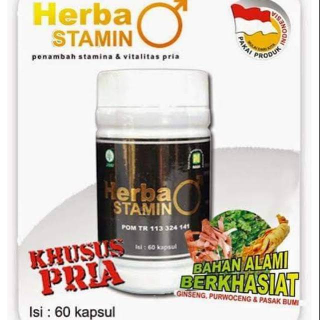 Stamina untuk pria(HERBASTAMIN) Produk NASA
