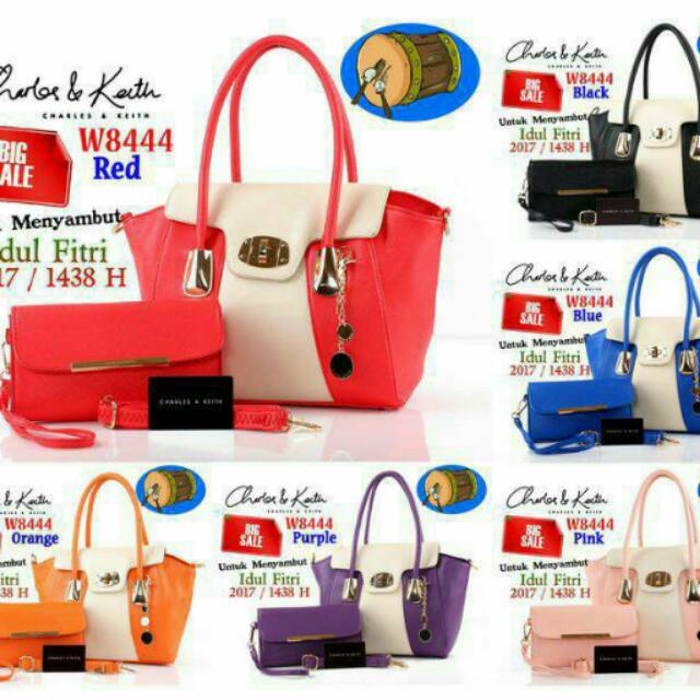 BIG SALE Bag Charles & Keith Vita TwoTone 8444