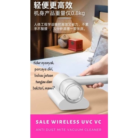 vacuum UV C dust mite anti kutu kasur vacum kasur sprei bantal selimut karpet sofa sinar ultraviolet