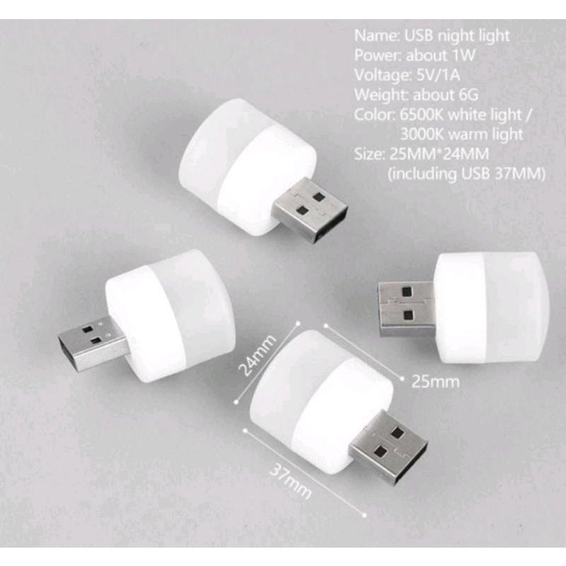 LAMPU LED USB MINI / LAMPU MINI LED USB PORTABLE KECIL / LAMPU BACA LAMPU TIDUR  LAMPU TRAVEL / MINI LIGHT USB