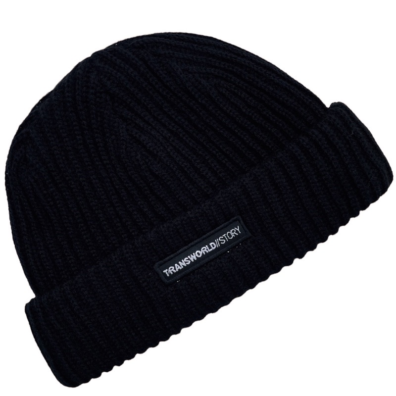 Transworld Beanie Hat Og Story Black