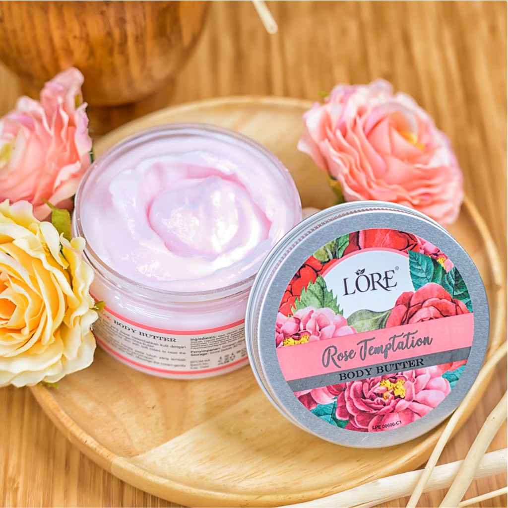 LORE Rose Temptation Body Butter 300 gr