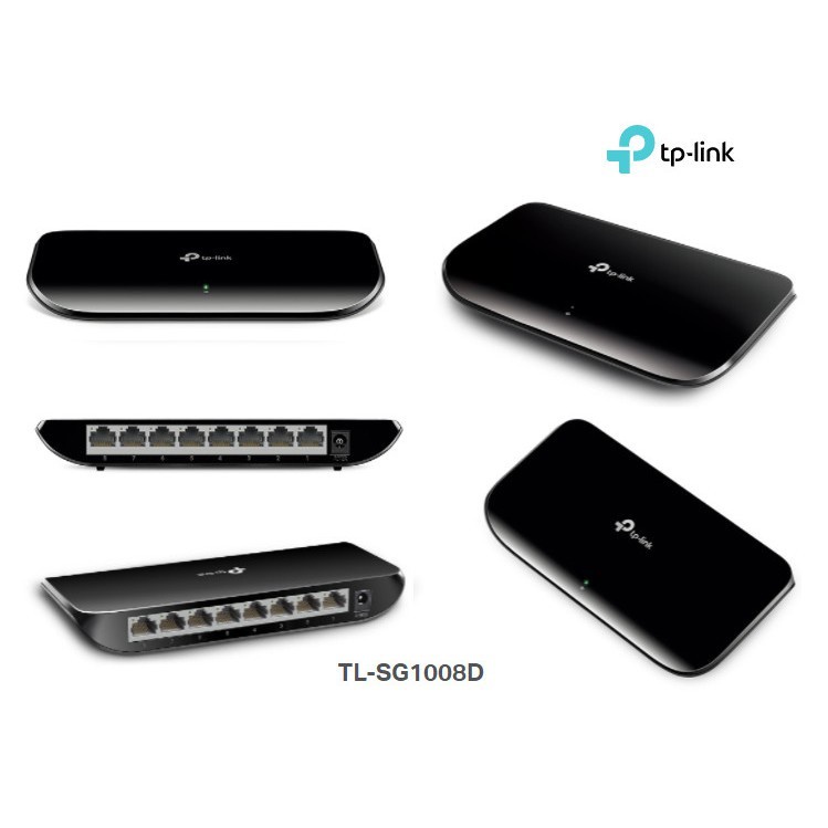 TP-LINK TL-SG1008D 8-Port Gigabit Desktop Switch