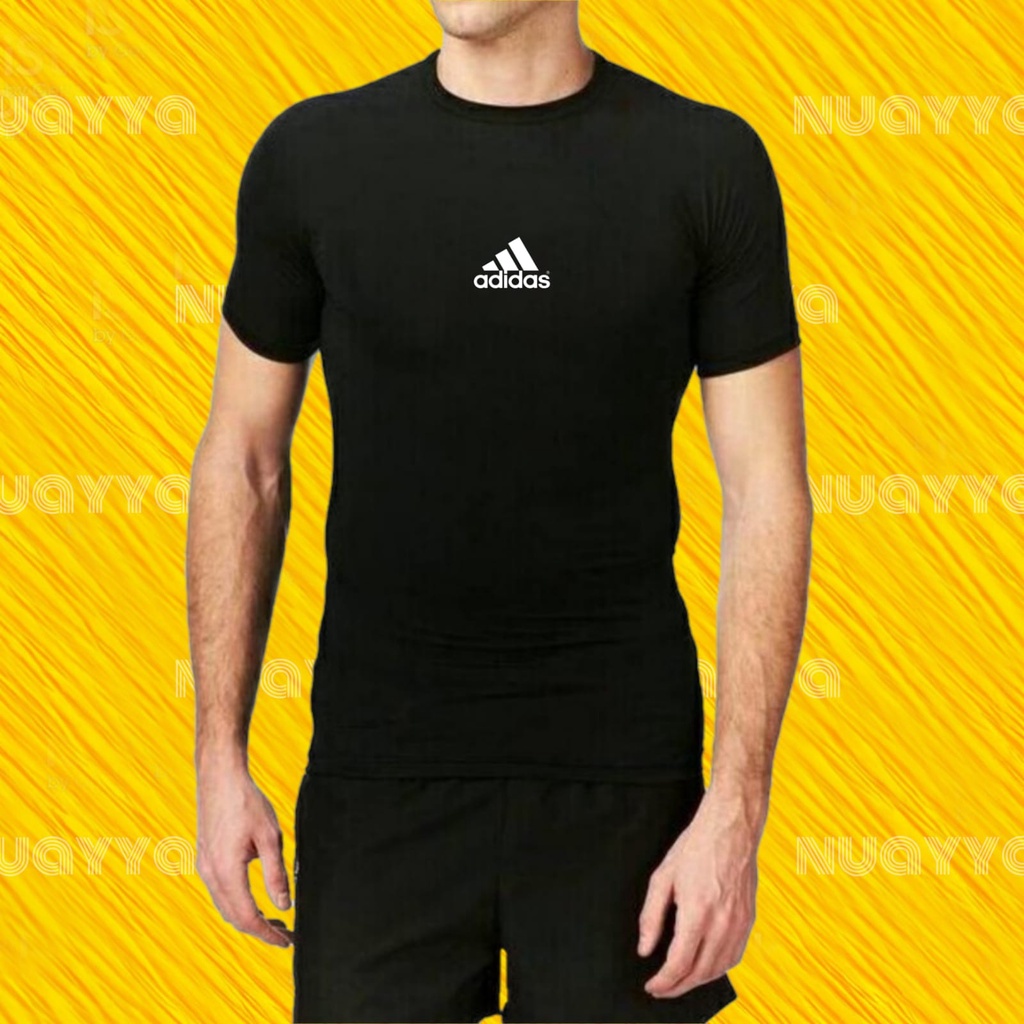 BAJU PENDEK BASELAYER | BAJU MANSET SPORT | BAJU LEGGING UNISEX | BAJU JOGGING UNISEX